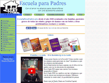 Tablet Screenshot of escuelaparapadres.net